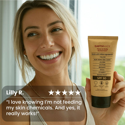 EarthMade™ Face and Body Sunscreen SPF 50